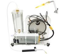 Générateur de flamme oxyhydrogène-hydrogène en acier inoxydable de 460 W avec soupape anti-retour, débit de 110 l/h, pour laboratoire et enseignement du chauffage