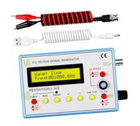 Générateur de fonctions DDS portable avec alimentation USB, panneau de commande LCD, plusieurs modes de sortie et sortie BNC pour expériences électroniques et travaux de laboratoire Générateur de