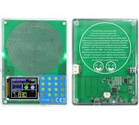 Générateur de fonctions sinusoïdales réglable, générateur d'impulsions de fréquence 0,01 Hz à 200 kHz, sinus pur, écran couleur TFT pour tests électroniques, vert (modèle plug-in)