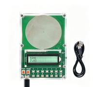 Générateur de fréquence 0,01 Hz à 100 kHz, générateur de résonance réglable 7,83 Hz avec boîtier en acrylique, prise casque et alimentation USB pour méditation, yoga, relaxation et thérapie sonore