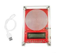Générateur de fréquences personnalisées V2 Schumann Wave Appareil de résonance 7,83 Hz réglable 0,01-200 000 Hz Plastique ABS pour sommeil, soulagement du stress, méditation bureau