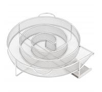 Générateur de fumée froide - Inox - 19,5 cm - Résistant à la corrosion - Utilisation facile - 7 heures de fumée