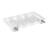 Générateur de fumée froide - Inox - 8 chambres - 35 cm - Sciure de bois - Argenté