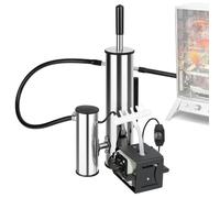 Générateur de Fumée Froide, Mise à Niveau Fumoir en Acier Inoxydable avec Pompe, Gril-Fumoir Acier Inoxydable, Generateur Froide pour Fumer la Viande Froide ou Chaude, Poisson, Barbecue