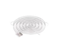Générateur de fumée froide rond 33,5 cm acier inoxydable