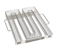 Generateur de Fumee pour Fumoir, Générateur de Fumée pour Barbecues, Serpentin pour Fumoir en Acier Inoxydable en Forme de M