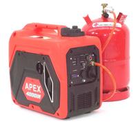 Générateur de gaz et d'essence Générateur de courant 4000 LPG Groupe électrogène Inverter 06292