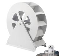 Générateur de hydraulique, équipement d'alimentation à roue hydraulique 100 W, générateur de hydraulique portable à basse vitesse avec entraînement par engrenage silencieux