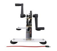 Générateur de manivelle 100W Interface USB sortie DC1-35V générateur de manivelle de secours Portable pour l'extérieur