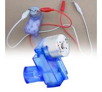 Générateur de manivelle pour projets de bricolage 6 V Générateur d'énergie mécanique avec réducteur Boîte de vitesses ABS Construite pour des expériences scientifiques et une utilisation éducative