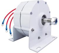 Générateur de moteur électrique triphasé de 600 W pour éolienne, conception à aimant permanent sans engrenage, idéal pour les applications verticales et horizontales à faible vitesse, 24 V