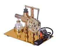Générateur de moteur Stirling à cylindre unique chaud - Physique - Production scientifique - Aides phy populaires - Kit d'enseignement Stirling - Invention scientifique - Kits pour adultes