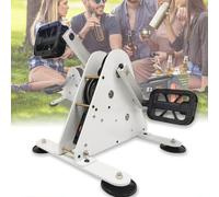 Générateur de pédale, générateur de vélo rotatif d'urgence avec stockage d'énergie, sortie CC 1-35 V, double charge rapide USB pour le camping, la pêche, les activités de plein air