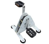 Générateur de pédale portable, 50/100 W pour vélo avec stockage d'énergie, charge rapide double sortie USB 1-35 V, idéal pour le fitness et le camping