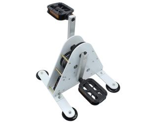 Générateur de pédale portable, génération d'énergie au pied, fonction de stockage d'énergie, sortie 1-35 V double USB charge rapide, idéal pour le fitness et le camping