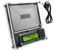 Générateur de résonance Schumann 7,83 Hz avec housse de protection 0,1 à 30 0000 Hz Ultra Guérison USB Générateur d'ondes sinusoïdales à résonance Schumann 15 x 15 cm Générateur d'impulsions