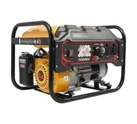 Générateur de secours à essence 4 temps 6,5 CV 2000 W pour le camping, la | Capacité du réservoir de 15 l, protection contre les surcharges, 2 prises 220 V, sortie CC 12 V, 68-72 dB silencieux