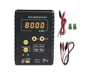 Générateur de signal automobile XH300 pour test de capteur de position de vilebrequin et d'arbre à cames - 6 manivelles (58+2/36+2/60+0.) + 2 signaux à came (4+1/6+1), 1 -