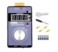 Générateur de signal numérique portatif de tension et de courant ± 10 V à ± 100 V/0 à 22 mA avec compatibilité 4 fils, alimentation USB/DC/batterie, prêt (sans batterie)