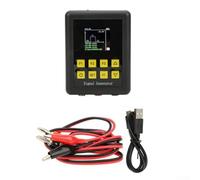 Générateur de signal réglable pour onde sinusoïdale et rectangulaire - Tension 1-24 V, précision de 0,1 %, source de courant 4-20 mA, batterie rechargeable USB 1000 mAh,