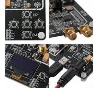 Générateur de signal RF 35 MHz-4400 MHz ADF4351 Module de fréquence de balayage avec PLL et écran, alimentation large tension 5 V-15 V, USB et contrôle série