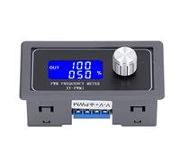 Générateur de sortie PWM | LCD Affichage de la fréquence réglable 1Hz - 150 kHz | Générateur d'impulsions carrées pour conduite moteur/contrôleur MCU/PWM | DC 3.3V - 30 V,
