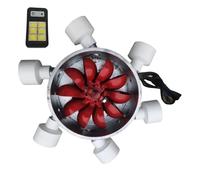 Générateur de Turbine à Eau à Injection directe d'entrée d'eau à 6 tuyaux 3 KW 110 V 220 V 3500 TR/Min Générateur de Turbine à Eau Portable pour l'extérieur, Les rivières et Les Montagnes