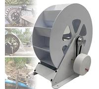 Générateur de turbine à eau portable 100 W pour un fonctionnement silencieux, construction en acier haute performance, taille compacte 315 x 290 x 315 mm, idéal pour des solutions d'alimentation
