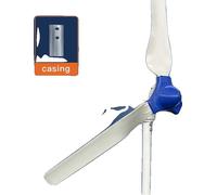 Générateur de turbine éolienne, options de tension 12V/24V/48V, efficacité e CE, turbine éolienne seulement, 48V
