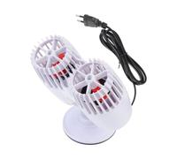 Générateur de Vagues pour Aquarium 15000l/h 20w, Blanc | Pompe à Vagues, Design à Hélice et Base à Ventouse, Câble 200cm, pour Poissons et Bassin