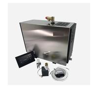 Générateur de vapeur auto-drainant pour usage domestique - Kit de sauna et de vapeur à chauffage rapide pour cabine de douche | Installation facile, design efficace et compact