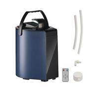 Générateur De Vapeur Portatif D'acier Inoxydable Du Pot 3L Sauna Avec La Machine Intelligente Spa Bouton Tactile Télécommande vitesse de chauffage rapide(Dark Blue)