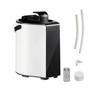 Générateur De Vapeur Portatif D'acier Inoxydable Du Pot 3L Sauna Avec La Machine Intelligente Spa Bouton Tactile Télécommande vitesse de chauffage rapide(White)