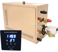 Générateur De Vapeur pour La Maison Spa - Bain De Sauna Vapeur avec Affichage Numérique LED Et Contrôle du Temps, Idéal pour 4m³, 6KW/220V