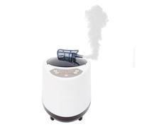 Générateur de vapeur pour sauna - 1000 W - 3 l - Portable - Mini sauna à vapeur avec minuterie et télécommande - 9 niveaux de chauffage - Pour bain à vapeur, spa bien-être