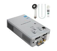 Générateur de vapeur pour sauna, 8l Chauffe-eau à gaz numérique Propane Propane Économie d'énergie efficace for le chauffe-eau sans réservoir Protection automatique