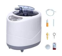 Générateur de Vapeur pour Sauna, Machine À Vapeur de Sauna Portable pour Usage Domestique avec Télécommande/filtre À Double Couche, Anti-brûlure Sèche, Machine de Fumigati 3L Accessories + thermostat