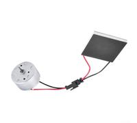 Générateur de ventilateur domestique CC 3-5 V, kit de moteur de ventilateur de cheminée avec 4 lames, moteur électrique alimenté par la chaleur pour pièces de réparation de cheminée, poêle