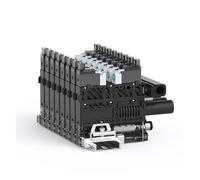 Générateur de vide 8 fois conteneurisé avec silencieux externe, sans interrupteur sous vide, haute puissance d'aspiration, haute efficacité, économie d'énergie et fonctionnement silencieux. (SZK-07