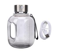 Générateur d'eau à hydrogène pour bouteille de 1,8 L, machine à eau à hydrogène de 300 à 1800 ppbl, bouteille portable à large ouverture pour les voyages et la salle de sport au
