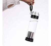 Générateur d'eau, Bouteille d'eau alcaline hydrogène Portable alcaline frittée pour Production d'eau hydrogène Bouteille Verre générateur d'eau Riche hydrogène Pas Besoin d'électricité Flacon d'éne