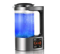 Générateur d'eau Hydrogène, 2L de Grande Capacité Générateur d'eau Ionisée eau Alcaline eau Ionisée eau Hydrogène avec Fonction Thermostat, écran Tactile LED et Nettoyage Automatique pour en Famille
