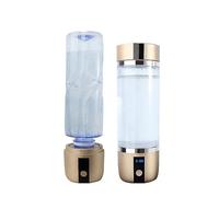 Générateur d'eau hydrogène, générateur Bouteille d'eau hydrogène Portable 2 1 Machine ioniseur d'eau hydrogène 5 Minutes Concentration d'électrolyse jusqu'à 2200PPB Matériau TRITAN pour Voyages do