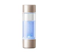 Générateur d'eau ionisée Rechargeable à hydrogène Riche hydrogène 360 ML, Tasse d'énergie alcaline, Mode 3 Minutes, sans, sans Chlore résiduel