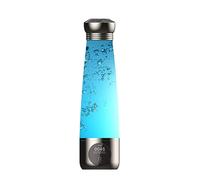 Générateur d'eau, Machine ioniseur d'eau Riche hydrogène Portable 2 1 Générateur Bouteille d'eau hydrogène moléculaire Technologie SPE et PEM Concentration d'hydrogène 5 Minutes Affichage LED 1600P