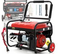 Générateur D'Électricité 3000W 230/380V 3 Phases 7CV Essence Groupe Électrogène