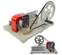 Générateur d'électricité AC-DC, expérience d'induction électromagnétique | Générateur d'électricité portable pour expériences d'induction électromagnétique en classe ou apprentissage à domicile