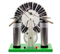 Générateur d'électricité statique - Ensemble d'expérience physique avec induction statique et décharge d'étincelle Outil de démonstration électrostatique portable pour enseignement en salle de classe