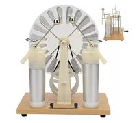 Générateur d'électricité statique portable, outil de démonstration statique, machine à induction avec récipient laboratoires électrostatiques, pour nfants et salles de classe.