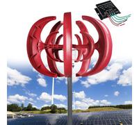 Générateur d'éolienne 12 000 W, 12 V 24 V 48 V, kit vertical 5 pales à 5 lames, aimant permanent AC triphasé avec contrôleur, petit générateur d'énergie verte efficace